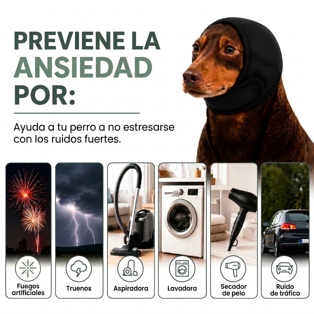 Orejeras para Perros Insonorizadas